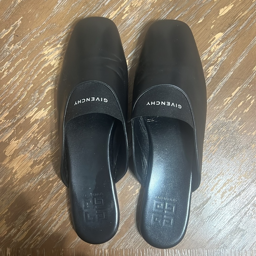 Givenchy Black Slip-On Mules - Picture 11 of 12
